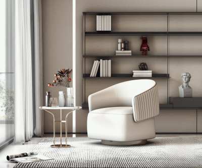 FLEXFORM现代单人沙发3D模型下载